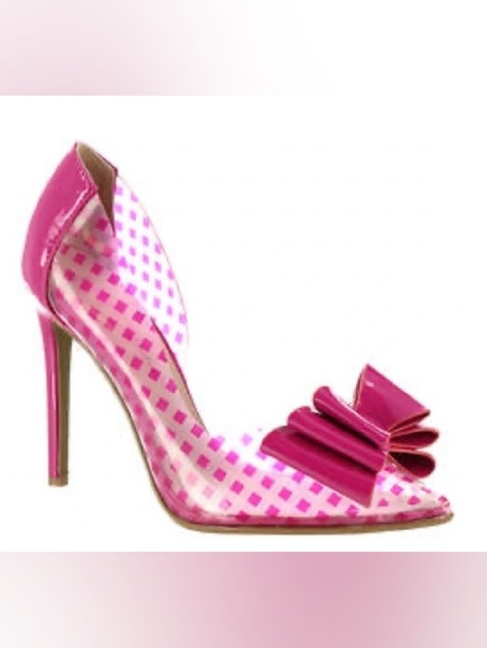 Like New! Retro Barbie Hot Pink Stiletto Heels